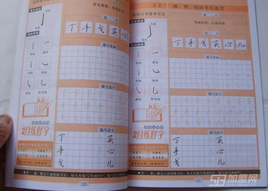 敬伟快乐练字加盟