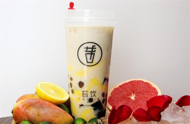 苔饮奶茶