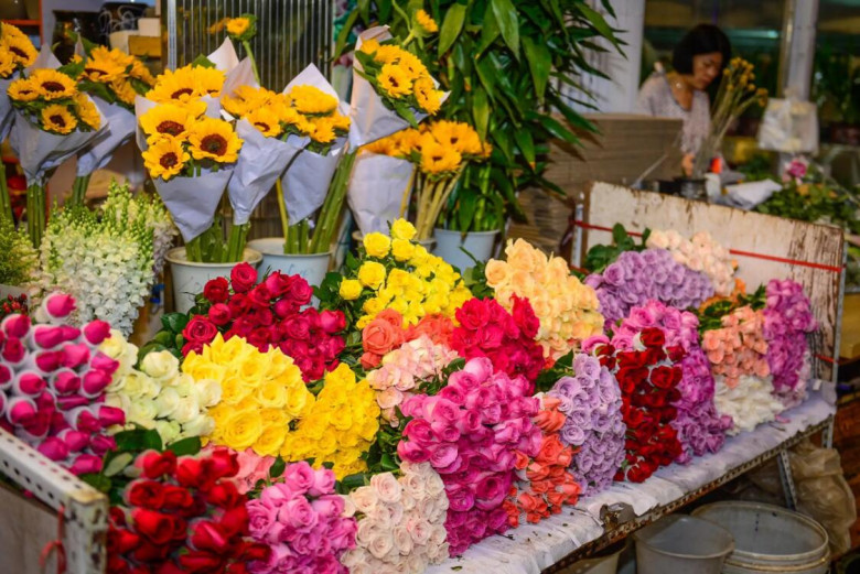 七彩花卉鲜花花店加盟