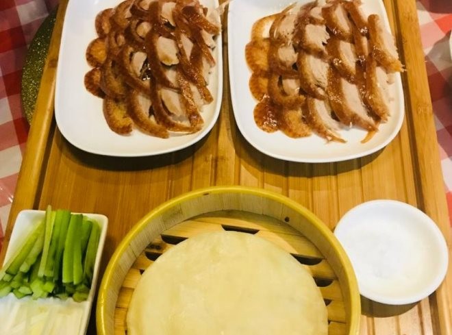 大吉烤鸭卷饼