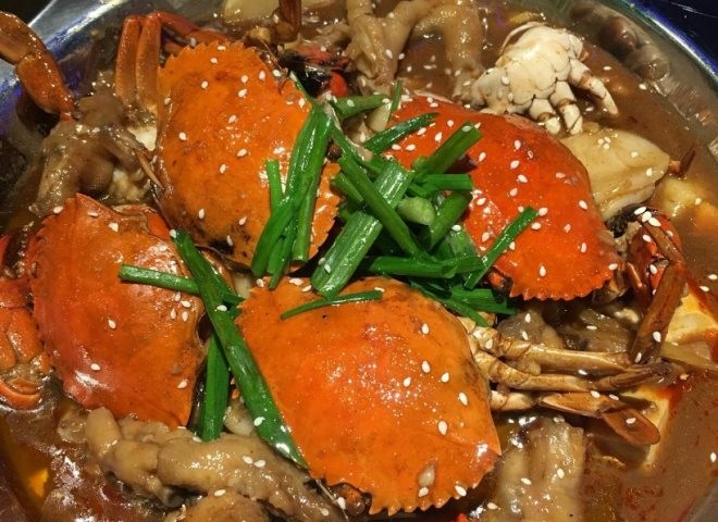 探蟹肉蟹煲