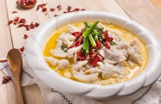 鱼小嫩酸菜鱼米饭