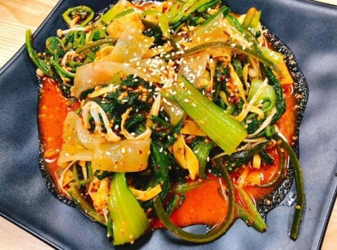 夸姐麻辣拌
