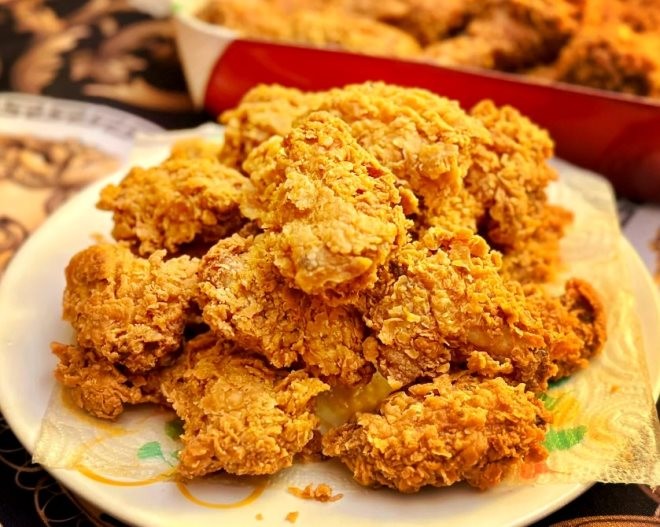 脆皮炸鸡店