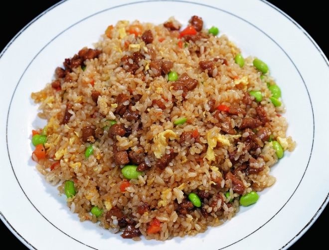 抖少年海鲜炒饭