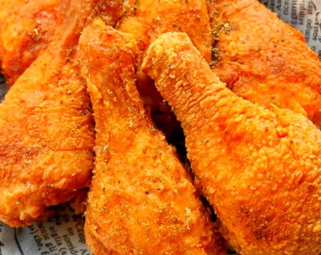 脆皮炸鸡腿
