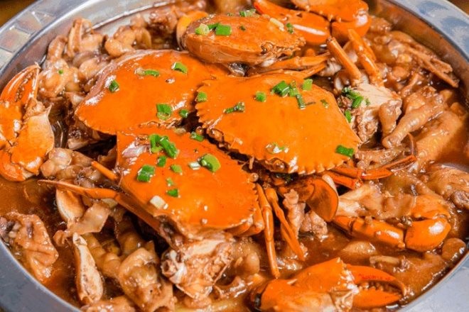 蟹八方肉蟹煲