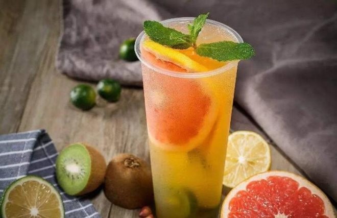 冰巷鲜果果味茶
