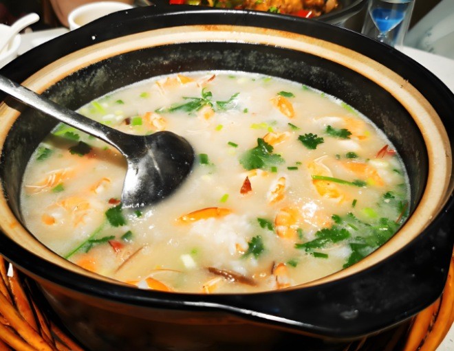 潮汕杂咸粥