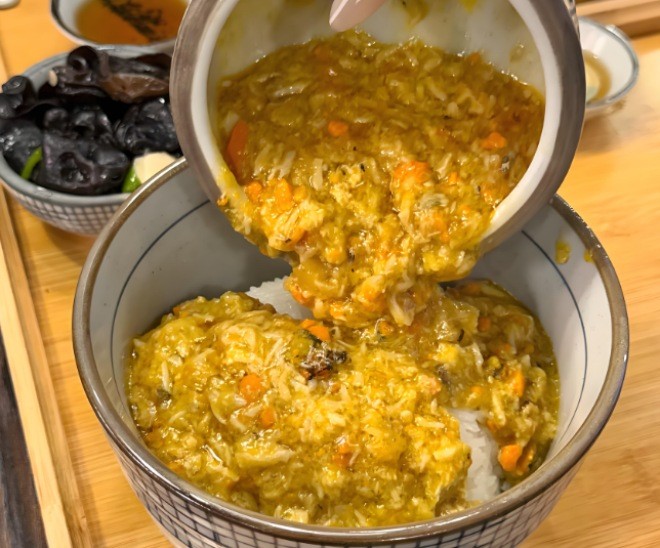 蟹柚记蟹黄拌饭