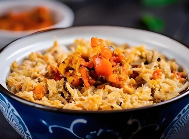 蟹柚记蟹黄拌饭