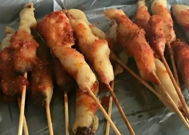 拐角鸡肉小串