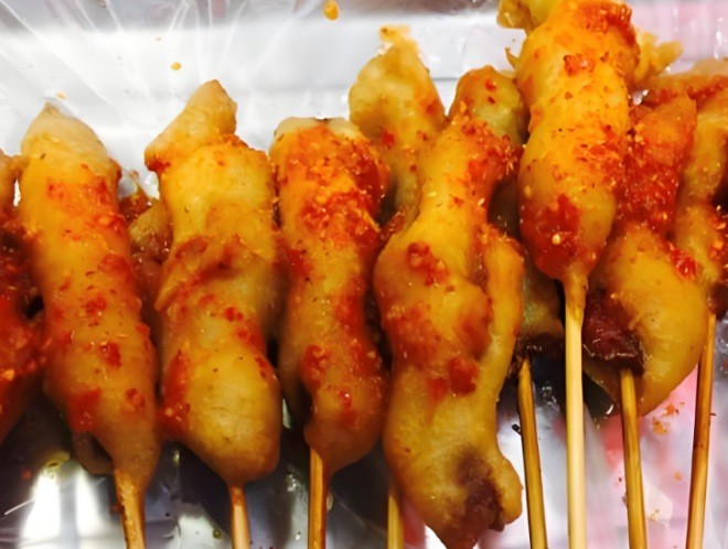 拐角鸡肉小串
