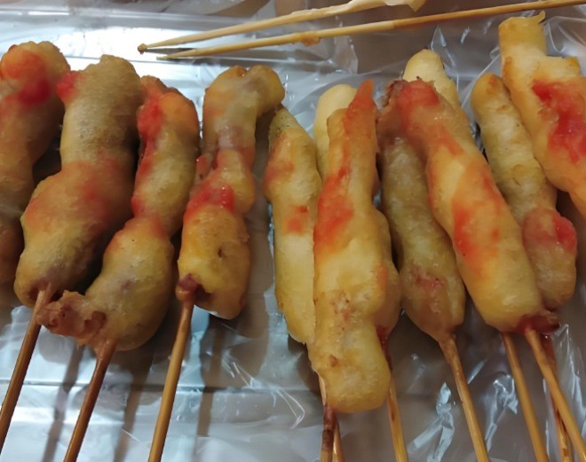 拐角鸡肉小串
