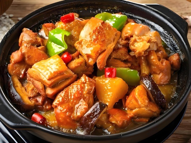 中腾黄焖鸡米饭